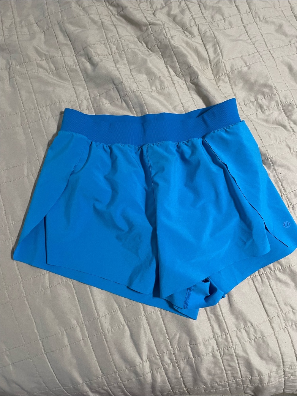 Women’s Athletic Shorts - Vibrant Blue Performance
